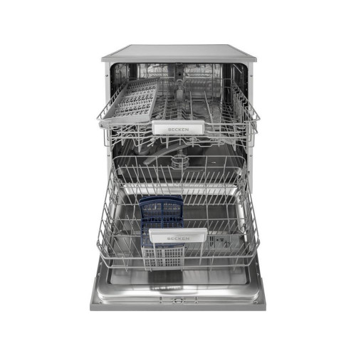 Lavavajillas BECKEN BDW1965N IX (12 Cubiertos - 60 cm - Inox)