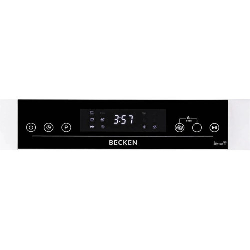 Lavavajillas BECKEN BDW1965N2 WH (12 Cubiertos - 60 cm - Blanco)