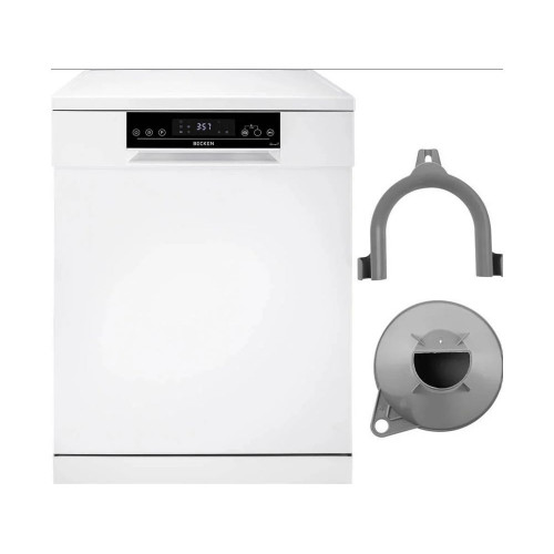 Lavavajillas BECKEN BDW1965N2 WH (12 Cubiertos - 60 cm - Blanco)