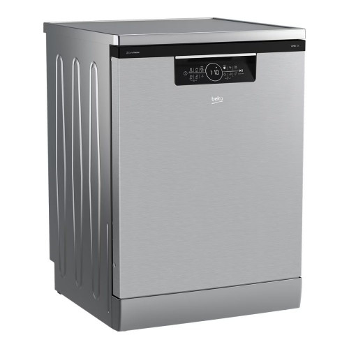 Lavavajillas Beko 15 servicios, Bandeja para cubiertos, 60 cm - BDFN36560XC Inox
