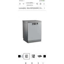 Lavavajillas Beko BDFN26640XC