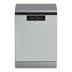 Lavavajillas Beko Power Intense, 15 servicios, 60 cm, 3ª Bandeja Flexi - BDFN36560XWP Inox