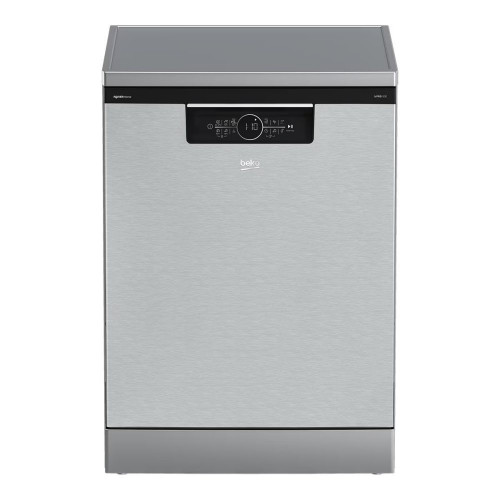 Lavavajillas Beko Power Intense, 15 servicios, 60 cm, 3ª Bandeja Flexi - BDFN36560XWP Inox