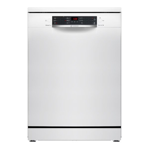 Lavavajillas Bosch 13 servicios, Bandeja para cubiertos, 60 cm - SMS46KW02E Blanco
