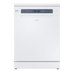Lavavajillas Candy 14 servicios, Bandeja Cubiertos, 60 cm con WIFI Rapidó - CF 4C0F1W Blanco