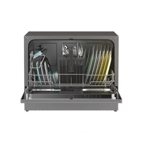 Lavavajillas compacto Candy 6 servicios, 45 cm -CP 6E51LS Inox