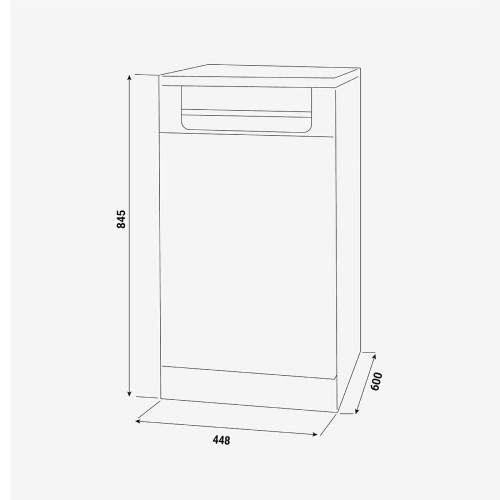 Lavavajillas Fagor 10 servicios, 45 cm, 6 programas- 4LVF-421 Blanco