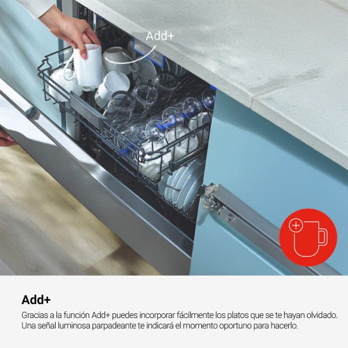 Lavavajillas Fagor 10 servicios, 45 cm, 6 programas- 4LVF-421 Blanco