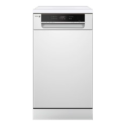 Lavavajillas Fagor 10 servicios, Bandeja para cubiertos, 45 cm - 4LVF-435AD Blanco