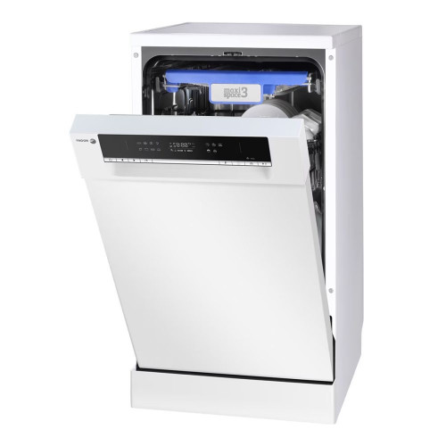 Lavavajillas Fagor 10 servicios, Bandeja para cubiertos, 45 cm - 4LVF-435AD Blanco