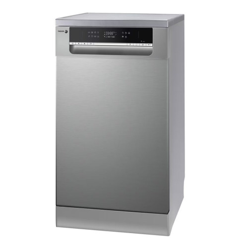 Lavavajillas Fagor 10 servicios, Bandeja para cubiertos, 45 cm - 4LVF-435ADX Inox