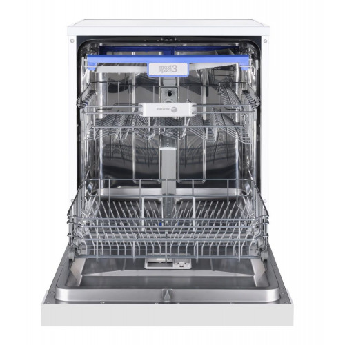 Lavavajillas Fagor 14 servicios, Bandeja para cubiertos, 60 cm - 4LVF-635AD Blanco