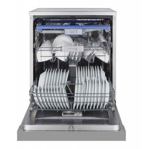 Lavavajillas Fagor 14 servicios, Bandeja para cubiertos, 60 cm - 4LVF-635ADX Inox