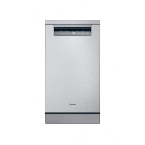 Lavavajillas Haier 11 Servicios, Wi-Fi, Tercera bandeja, 45 cm - XF1C3TB1FX Inox