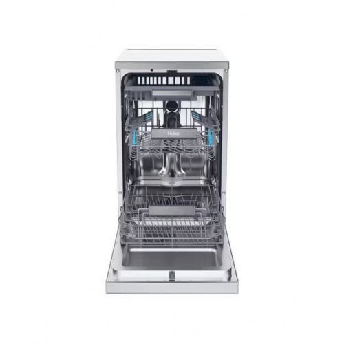 Lavavajillas Haier 11 Servicios, Wi-Fi, Tercera bandeja, 45 cm - XF1C3TB1FX Inox