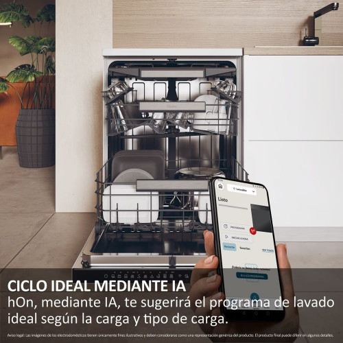 Lavavajillas Haier 16 servicios, 60 cm - XF 6C2M1PW Blanco