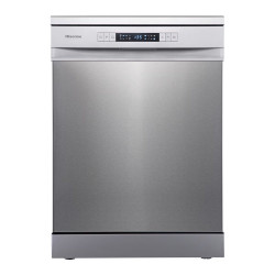 Lavavajillas Hisense 14 servicios, 7 programas, 60 cm - HS623D10X Inox