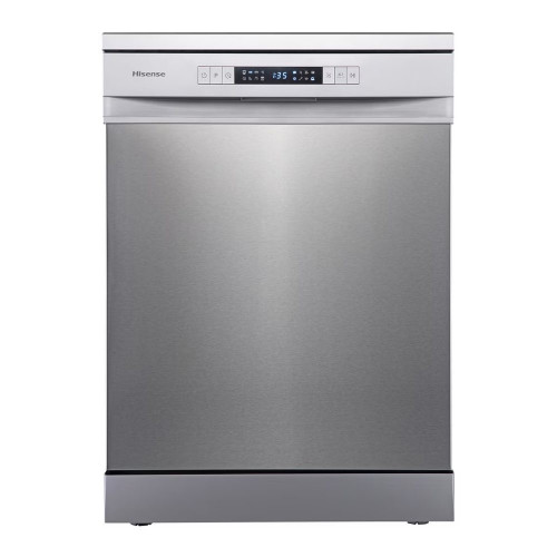 Lavavajillas Hisense 14 servicios, 7 programas, 60 cm - HS623D10X Inox