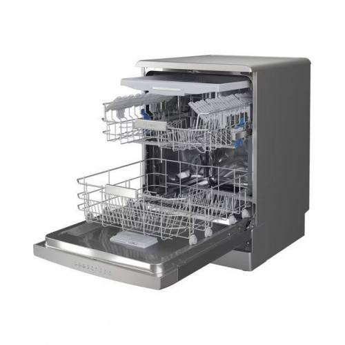 Lavavajillas Indesit 14 servicios, 60 cm - I0F D651 X Inox