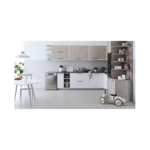 Lavavajillas Indesit 14 servicios, 60 cm - I0F D651 X Inox