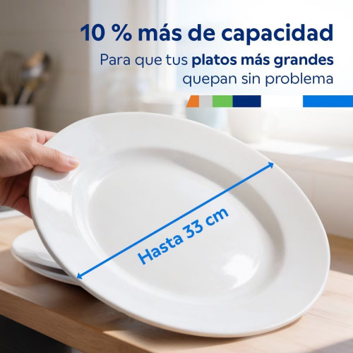 Lavavajillas integrable Balay 14 servicios, 60 cm, Puerta deslizante - 3VH5332DP Blanco