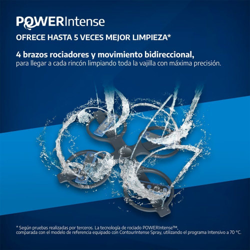 Lavavajillas Integrable Beko Power Intense, 15 servicios, 60 cm, 3ª Bandeja - BDIN38561P