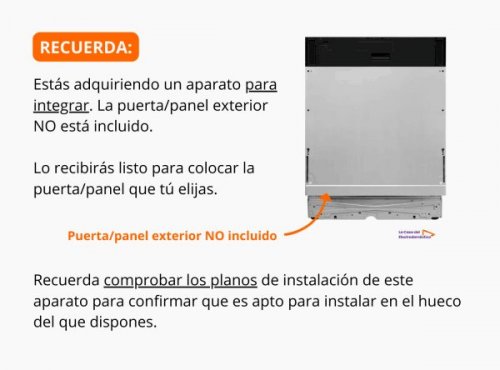 Lavavajillas Integrable Cata LVI 62014 – 14 Cubiertos