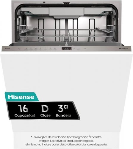 Lavavajillas integrable Hisense HV16D5