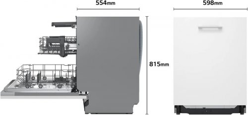 Lavavajillas Integrable LG DB273TX