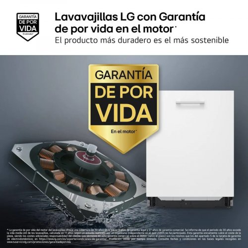 Lavavajillas Integrable LG DB273TX