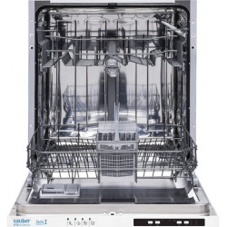 Lavavajillas integrable Sauber SERIE 1-DWBI6013 V e 12 cubiertos