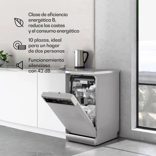Lavavajillas Klarstein Verosteel Acero Inoxidable