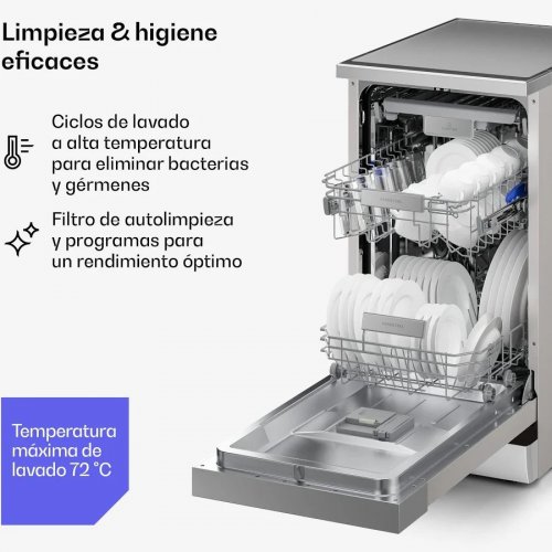 Lavavajillas Klarstein Verosteel Acero Inoxidable