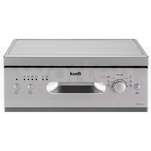 Lavavajillas KUNFT KDW5137 SL (9 Cubiertos - 44,8 cm - Inox)