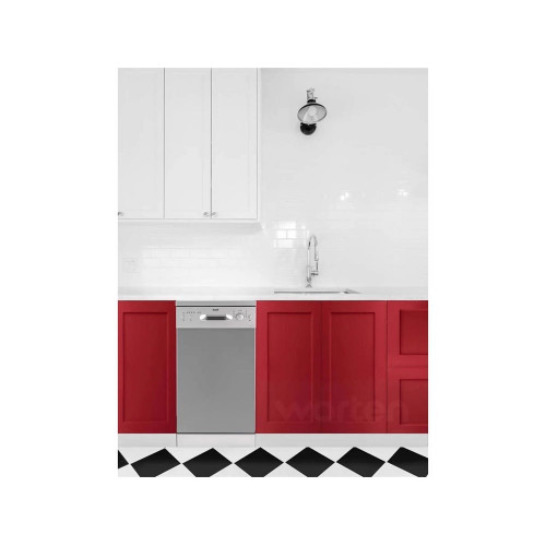 Lavavajillas KUNFT KDW5137 SL (9 Cubiertos - 44,8 cm - Inox)