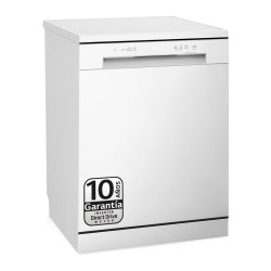 Lavavajillas LG 14 servicios,QuadWashTM, 60 cm - DF142FW Blanco