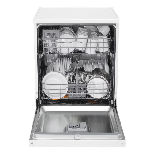 Lavavajillas LG 14 servicios,QuadWashTM, 60 cm - DF142FW Blanco