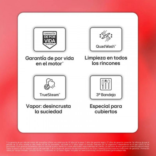 Lavavajillas LG DB375TXS