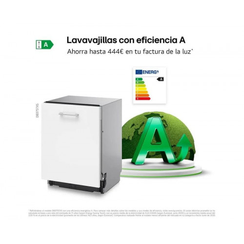 Lavavajillas LG DB375TXS