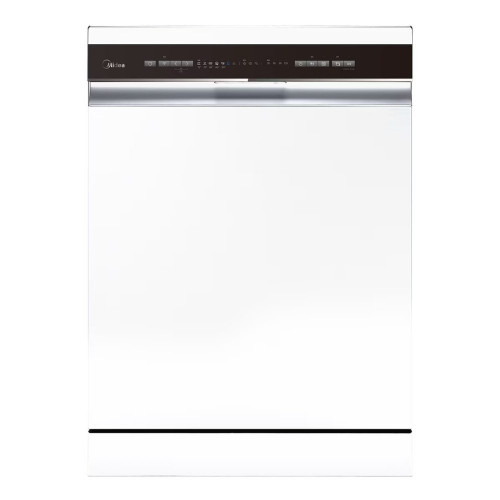 Lavavajillas Midea 14 servicios, Media bandeja para cubiertos, 60 cm - MDWPF1433CW-W-EU Blanco