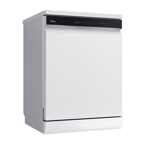 Lavavajillas Midea 14 servicios, Media bandeja para cubiertos, 60 cm - MDWPF1433CW-W-EU Blanco