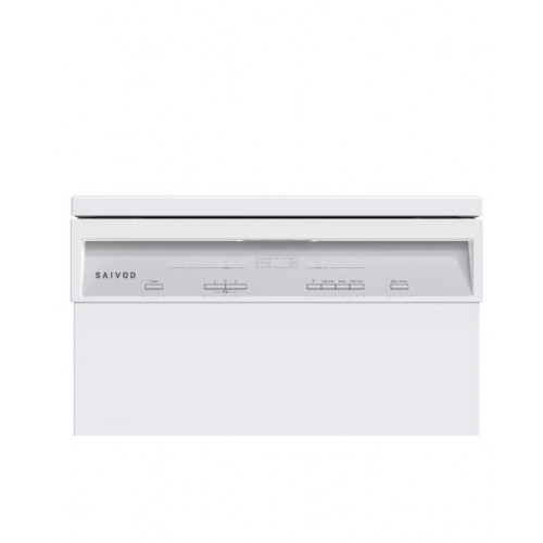 Lavavajillas Saivod 14 servicios, Bandeja para cubiertos, 60 cm - LVC725 Blanco