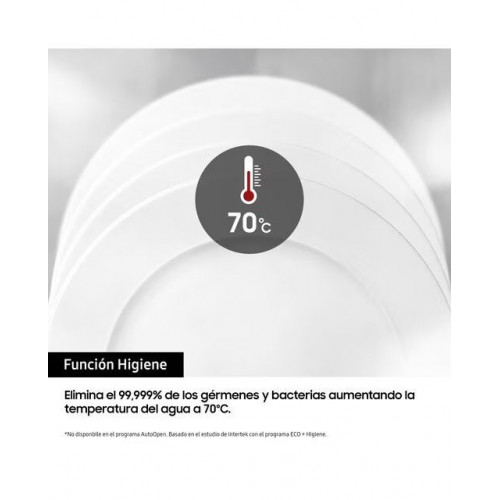 Lavavajillas Samsung 14 servicios, Bandeja Cubiertos, 60 cm - DW60A6092FW/EF Blanco