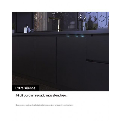 Lavavajillas Samsung 14 servicios, Bandeja Cubiertos, 60 cm - DW60A6092FW/EF Blanco