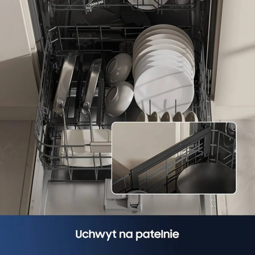 Lavavajillas Samsung Serie 80 14 cubiertos B Blanco con Wi-Fi y AI dw80h73qbb0u1