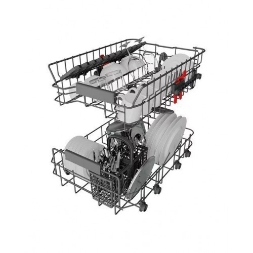 Lavavajillas Whirlpool 10 servicios, 45 cm - WSFC 3M27 X Inox