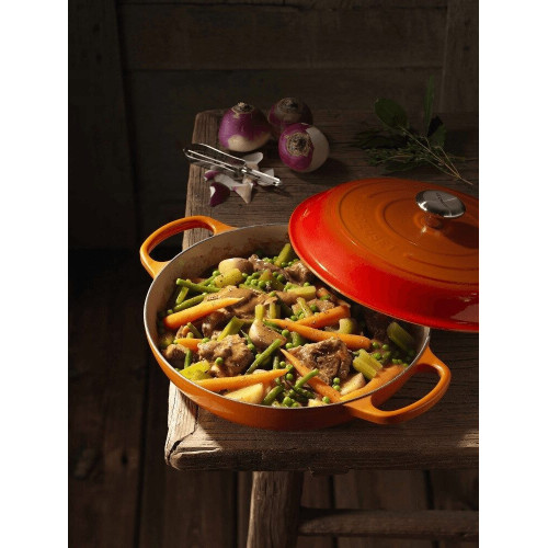 Le Creuset Cocotte redonda 30 cm Signature Gourmet