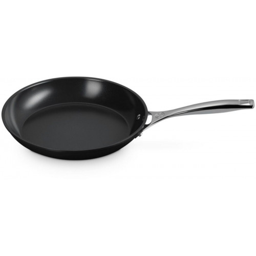 Le Creuset Essential 2-Piece Aluminum Ceramic Non-Stick Pan Set Forged and Hard-Anodized