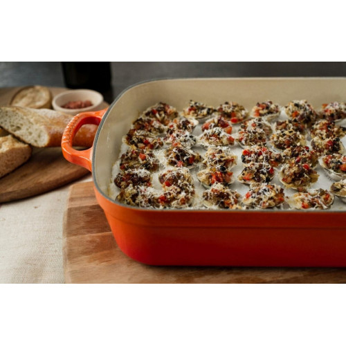 Le Creuset Fuente de horno de hierro fundido Signature 4,9 l