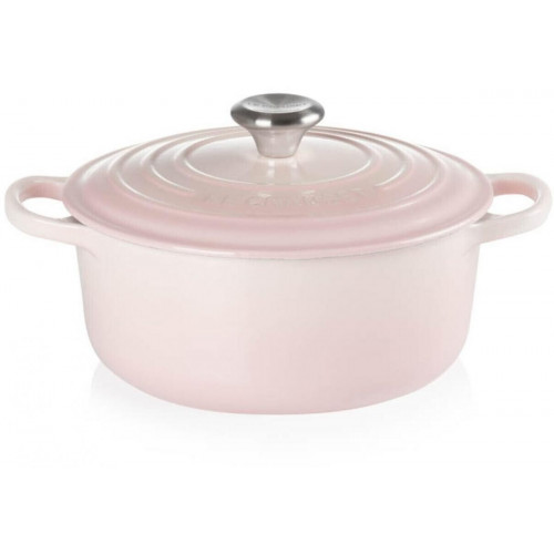 Le Creuset Roaster round 4.2 L shell pink